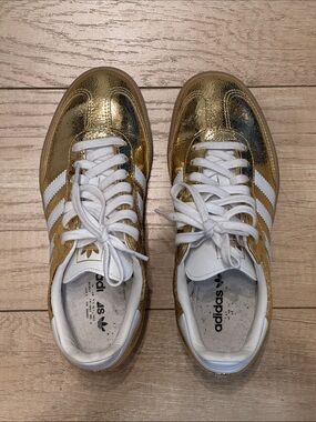 Gold Adidas Samba